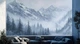 Дизайнерские виниловые фотообои на флизелиновой основе Snow in the mountains - изображение 2