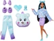 Лялька Barbie Cutie Reveal Care Bears Mini Bear - Барбі в плюшевому костюмі Ведмідь Яскрава мрія серія 2 з міні-ведмежа (JFV61) - Ігровий набір Mattel - зображення 3