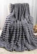Плед шарпей Home Textiles Grey 200х230 см покривало з мікрофібри на ліжко диван сіре - зображення 1
