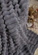 Плед шарпей Home Textiles Grey 200х230 см покривало з мікрофібри на ліжко диван сіре - зображення 4
