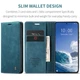Чохол книжка Caseme з магнітом для Xiaomi 15T зелений - зображення 3