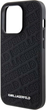 Etui Karl Lagerfeld Quilted K Pattern do Apple iPhone 15 Pro Black (KLHCP15LPQKPMK) - obraz 3