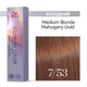 Стойкая крем-краска для волос Wella Professionals Illumina Color 7/53 60 мл (4068359033458) - изображение 2