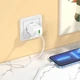 СЗУ Hoco N28 Founder PD20W+QC3.0 (1USB-A/1C) White - изображение 3