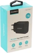 Мережевий зарядний пристрій Choetech GaN, USB-C, 25 Вт (PD6003-EU-BK) - зображення 3