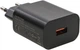 Сетевое зарядное устройство Choetech USB-A, QC 3.0 18 Вт (Q5003-EU-BK) - изображение 1