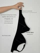Бесшовный бюстгальтер в рубчик XL (75A, 75B, 80A, 80B) Free Bra анатомический лиф без косточек Черный 515942389 - изображение 9
