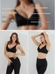 Бесшовный бюстгальтер в рубчик XL (75A, 75B, 80A, 80B) Free Bra анатомический лиф без косточек Черный 515942389 - изображение 8