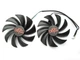 Вентилятор PowerLogic для видеокарты PowerColor RX 580 590 Red Devil PLD10010B12HH (CF1010U12S PLD10015B12H) комплект 2 шт (№466) - изображение 1