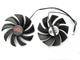 Вентилятор PowerLogic для видеокарты PowerColor RX 580 590 Red Devil PLD10010B12HH (CF1010U12S PLD10015B12H) комплект 2 шт (№466) - изображение 2