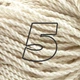 Веревки для йо-йо 50/50 POWERSTRING (хлопок-полиэстер), Белый, 5 шт - изображение 1