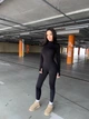 Теплий жіночий комбінезон на змійці Uaclothes 46 Чорний like16124 (like35703-161241350) - изображение 1