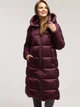 Пуховик зимовий довгий жіночий Lee Cooper Laura-7030 XL Бордовий (5905991747239) - зображення 1