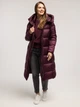 Пуховик зимовий довгий жіночий Lee Cooper Laura-7030 S Бордовий (5905991747208) - зображення 3