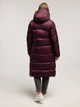 Пуховик зимовий довгий жіночий Lee Cooper Laura-7030 M Бордовий (5905991747222) - зображення 4