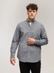 Koszula męska bawełniana w kratę Lee Cooper New Tenby-39Zk 3XL Szara (5905991748151) - obraz 3