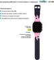 Детские смарт-часы AmiGo GO008 MILKY, GPS, WIFI, 2G, BT4.0, 400mAh, Pink UA UCRF - изображение 5