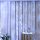 Гирлянда штора LED 3x2м, БЕЗ КРЮЧКОВ, БЕЗ ПУЛЬТА, холодный белый, USB - изображение 2