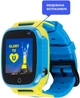 Детские смарт-часы AmiGo GO008 MILKY, GPS, WIFI, 2G, BT4.0, 400mAh, Blue/yellow UA UCRF - изображение 3