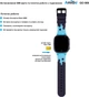 Детские смарт-часы AmiGo GO008 MILKY, GPS, WIFI, 2G, BT4.0, 400mAh, Blue UA UCRF - изображение 5