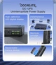 ИБП UPS 36W Docreate DC1036L POE, USB, 3xDC (5/9/12V), LED-Display, под заменяемые АКБ 18650 4шт (БЕЗ АКБ) Black - изображение 14