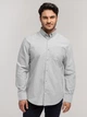 Koszula męska bawełniana Lee Cooper Lloyd Oxford L Szara (5905991751144) - obraz 1