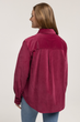 Сорочка бавовняна жіноча Lee Cooper Rosalyn-6000 XL Бордова (5905991751687) - зображення 2