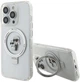 Etui Karl Lagerfeld Ring Stand Karl&Choupettte MagSafe do Apple iPhone 15 Pro White (KLHMP15LHMRSKCH) - obraz 1