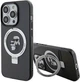 Etui Karl Lagerfeld Ring Stand Karl&Choupettte MagSafe do Apple iPhone 15 Pro Max Black (KLHMP15XHMRSKCK) - obraz 1