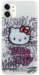 Etui Hello Kitty IML Kitty On Bricks Graffiti do Apple iPhone 11/Xr White (HKHCN61HDGPHT) - obraz 3