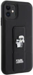 Панель Karl Lagerfeld Gripstand Saffiano Karl&Choupette Pin для Apple iPhone 15 Plus/14 Plus Black (KLHCP15MGSAKCPK) - зображення 4