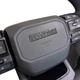 Анатомический руль для Toyota Land Cruiser 100, Prado 120. В стиле LC250. Кожа. Черный логотип. - изображение 3