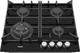Варочная поверхность газовая Fabiano FHG 1044 VGHT2 Black Glass - изображение 1