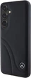Etui plecki Mercedes Benz Leather Curved Stitches na Samsung Galaxy S24 Plus (S926) Czarne (3666339240981) - obraz 4