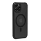 Чехол TPU+PC Anti Drop Full Camera with MagSafe для iPhone 12 Pro Колір Black - изображение 4