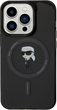 Etui Karl Lagerfeld IML Ikonik MagSafe do Apple iPhone 15 Pro Black (KLHMP15LHFCKNOK) - obraz 3