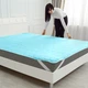 Наматрасник MirSon Eco Light №1713 EcoSilk Air-line на резинке по углам Blue 160x190 см (2200002888516) - изображение 8