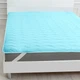 Наматрасник MirSon Eco Light №1713 EcoSilk Air-line на резинке по углам Blue 120x200 см (2200002888479) - изображение 9