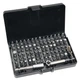Біти Neo Tools, набір 99шт, 1/4", тримачі 2шт, перехідники 3шт, SL,PH,PZ,H,T,TT, 25мм, сталь S2, кей (00124021) - изображение 1