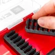 Біти Einhell, набір 42шт, HEX, PH, PZ, Torx, 50мм, кейс (00124871) - изображение 10