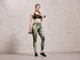 Спортивные леггинсы с карманом для ключей для женщины Crivit LYCRA® 443021 XS Зеленый - изображение 2