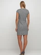 Платье с вискозой для женщины H&M 0577512 38(S) черный, белый - изображение 2
