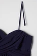 Платье длинное з подкладкой для женщины H&M 0608013-003 32(XS) темно-синий - изображение 2