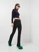 Топ велюровый для женщины H&M Divided 0931444-001 S Фиолетовый - изображение 4