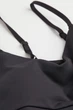 Спортивний топ зі знімними вкладками для жінки H&M 1014480-001 L чорний - зображення 2