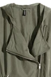 Ветровка парка для женщины H&M Divided 0531058-006 XS хаки - изображение 3