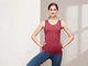 Спортивна майка безшовна для жінки Crivit LYCRA® 358444 S малиновий - зображення 2