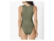 Боди без рукавов для женщины Esmara LYCRA® 493244 S Зеленый - изображение 3
