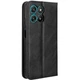 Чехол Deexe Retro Style для Motorola Moto G57 / G57 Power / G67 Power - Black - изображение 8