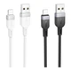 Кабель Hoco X109 Silicone Lightning 2.4A Цвет Черный - изображение 1